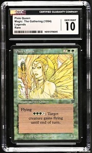 MTG Legends Pixie Queen CGC 10 (6005) Magic Beckett Graded - Picture 1 of 1
