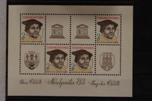 B2 Europa Tschechoslowakei Block 56 postfrisch ** - Picture 1 of 1