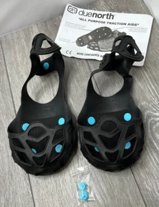 DueNorth Allzweck-Zughilfen für Schuhe auf Eis & Schnee, schwarz Größe L - Bild 1 von 12