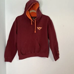 Vintage Collegiate Team Signature Series Virginia Tech Hokies Hoodie Youth Large - Picture 1 of 5