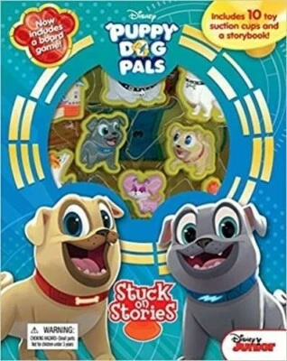 Libro de tablero Disney Jr. cachorro perro amigos pegados en historias Foto 1 de 2