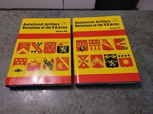 1991 Antiaircraft Artillery Battalions of the U.S. Army Sawicki HB Book Set - Picture 1 of 11
