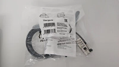 Targus DEFCON 3-in-1 Universal serialized Combo Cable Lock for Laptop Computer - Bild 1 von 2