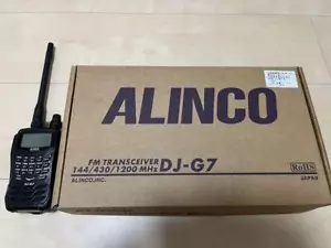 Transceptor FM ALINCO DJ-G7 144/430/1200 MHz con accesorios de Japón - Imagen 1 de 10