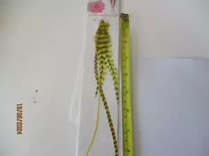 Feder Haarverlängerungen gelb ebay für Haare 1 gebunden Echtpackung Großhandel Kit - Bild 1 von 1