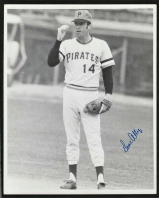Foto de colección firmada por GENE ALLEY Pittsburgh Pirates All-Star SS 8x10 WS Champion Foto 1 de 2