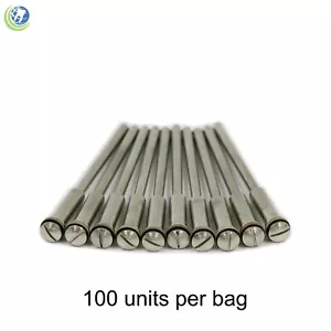 100 Dental Lab Jewelry Reinforced Mandrels 2.35mm Shank 3/32” for Discs & Points - Picture 1 of 7