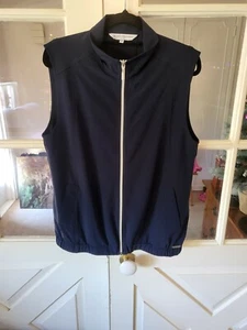 Black Pepper Navy Vest Size 8 - Picture 1 of 5