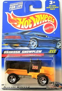 Hot Wheels Oshkosh Snowplow 2000 Collector #233 Combined Shipping - Picture 1 of 2