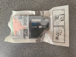 ORIGINAL BROTHER INNOBELLA LC75C CYAN HOHE ERGIEBIGKEIT TINTENPATRONE - VERSIEGELTE VERPACKUNG - Bild 1 von 2