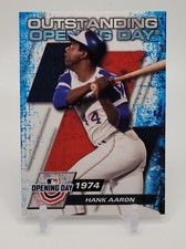 Hank Aaron 2021 Topps Opening Day Outstanding Opening Days #OOD10 MINT