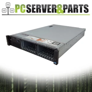 Dell PowerEdge R720 Server 2x E5-2680 V2 = 20 Cores 128GB RAM 8x 1TB New SSD - Picture 1 of 3