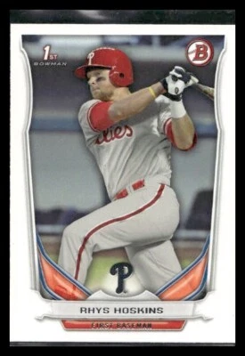 2014 Bowman Draft #DP122 Rhys Hoskins Philadelphia Phillies - Image 1 of 2