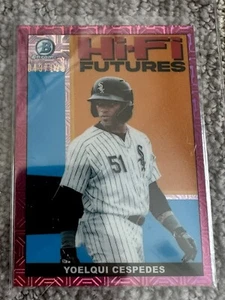 2022 Bowman Chrome Hi-Fi Futures Pink Refractor #HIFI-23 Yoelqui Cespedes 43/199 - Picture 1 of 1