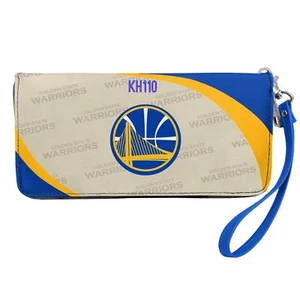 Golden State Warriors NBA Curve Zip Organizer Ladies Wallet - Picture 1 of 4