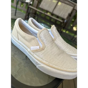 Vans Slip On Sequin Sneakers Casual Shoes Kids Size 1.5 - Picture 1 of 9
