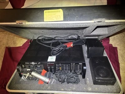 AVL Pro Traveler Public Address System W/Cassette Player, 2 Speakers, 2 Mics. - Image 1 of 4