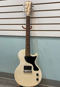 Maestro By Gibson Les Paul Junior Olympic White Cutaway Chitarra elettrica - Foto 1 di 8