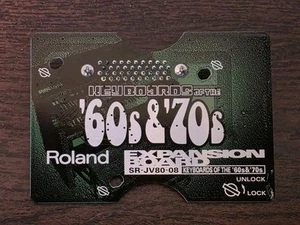 Roland SR-JV80-08 Teclados de los años 60 y 70 Placa de Expansión 1080 2080 3080 5080 - Imagen 1 de 2