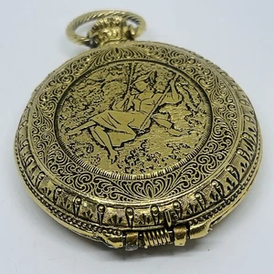 Corday Fame Perfume Compact "Heirloom" Pocket Watch Vintage Old NY France 1940’s - Picture 1 of 10