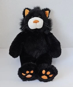 Vintage Build a Bear Boo Kitty schwarz Halloween Katze Plüsch orange Pfoten nicht mehr produziert 16 Zoll - Bild 1 von 9