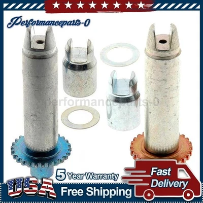 Conjunto de tornillo de ajuste de freno de tambor trasero izquierdo trasero derecho para GMC S15 1982-1983 Foto 1 de 4