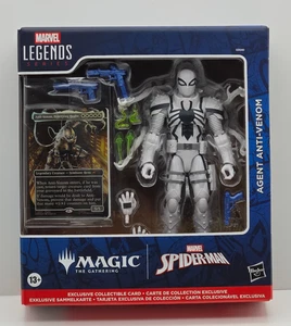Marvel Legends Magic The Gathering - Agent Anti-Venom 6" Hasbro Figure Card NIB - Picture 1 of 9