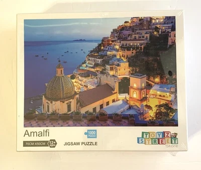Toyz Street Store AMALFI Coast JIGSAW PUZZLE NEW SEALED 1000pc ITALY Italian - Image 1 of 2