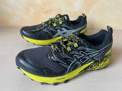 SCARPE SHOES trail running  ASICS GEL TRABUCO TERRA grigio gialle  Num. 41,5 - Immagine 1 di 4