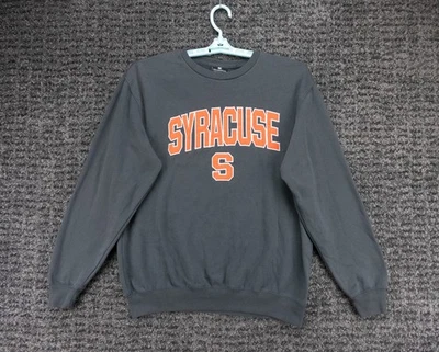 Syracuse Orange Sweatshirt Mens Medium Gray Fleece Embroidered NCAA Colsseum - Image 1 of 4