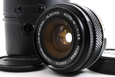 Olympus OM-System G.Zuiko Auto-W 28mm F3.5 MF lente gran angular con... - Imagen 1 de 4