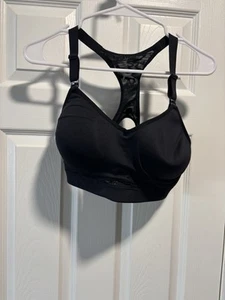 Old Navy Active Go-Dry Black Sports Bra Size 36D - Picture 1 of 5