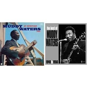 Muddy Waters - Best Of Muddy Waters 1948-56 & At Newport [New LP Vinyl Bundle] - Imagen 1 de 3