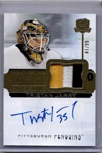 Tristan Jarry Signature Materials Patch Auto /99 2022-23 Upper Deck The Cup - Bild 1 von 2