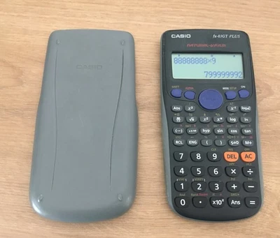 Casio fx-83GT PLUS Taschenrechner - Schule, Abitur, Studium GUTER ZUSTAND - Bild 1 von 4