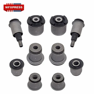 10PC Front Upper Lower Control Arm Bushings Kit For Trailblazer Envoy Bravada - Picture 1 of 8
