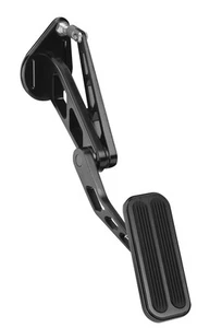 Lokar XBAG-6115 Pedal Assembly - Gas - Firewall Mount - Rubber Pads - Aluminum - Picture 1 of 1