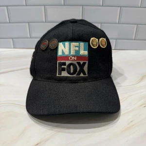 Vintage Fox Sports NFL on Fox 100% Wool Snapback Adult One Size - Picture 1 of 7