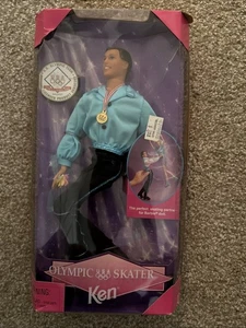 Vintage Olympic USA Skater Ken bambola Mattel Barbie nuova con scatola - Foto 1 di 3