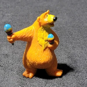 Jim Hensens Bear In The Big Blue House Figurine w/ Maracas 4" - Picture 1 of 6