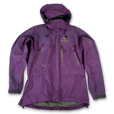 Vintage Arc'teryx Pro Theta AR Shell Jacket Gore-Tex Women's Medium Purple RARE - Image 1 of 4