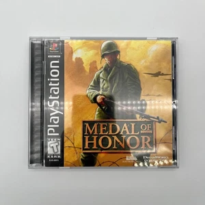 Medal of Honor (Playstation 1, 1999) PS1 komplett CIB mit Handbuch + Reg Card getestet - Bild 1 von 6