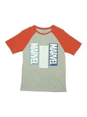 Marvel Boys Silver Short Sleeve T-Shirt 14 - Image 1 of 2