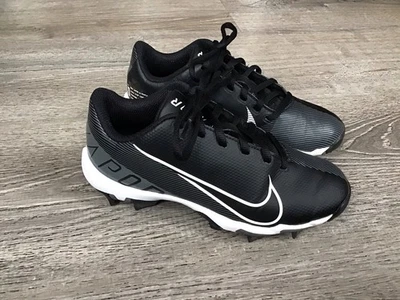 Nike Boys Size 2Y Vapor Fastflex Ultrafly 3 Black Baseball Cleats CZ4984-009 - Image 1 of 4