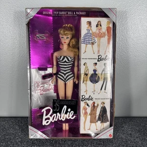 Original 1959 Barbie Doll Reproduction 35th Anniversary 1993 Version #11590 New - Picture 1 of 12