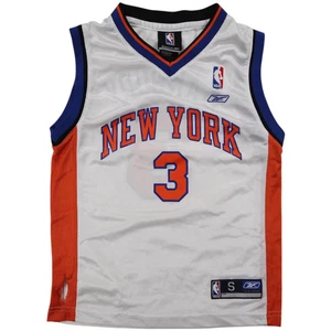 Camiseta vintage de los Marbury New York Knicks 2004/06 Reebok niños NBA Y2K talla 8 años - Imagen 1 de 9