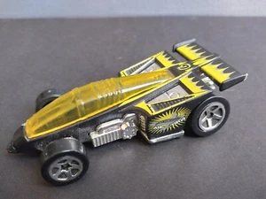 Mattel Hot Wheels 1987 Air Circus Druckguss Racer - schwarz & gelb - Bild 1 von 5