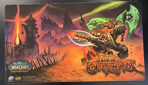 World of Warcraft WoW TCG Fires of Outland Release Playmat!! - Picture 1 of 2
