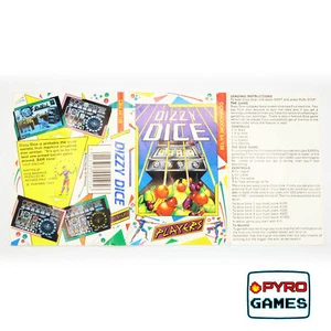 Dizzy Dice - Inlay (No Game) - Commodore 64/128 - Picture 1 of 1