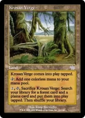 Krosan Verge 4x Judgment MTG NM Magic The Gathering Playset - Image 1 of 1